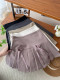 American retro sweet bow pleated suit short skirt Female spring and summer college