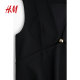 HM women's dress summer slim V-neck elegant sleeveless crepe woven comfortable skirt 1257272
