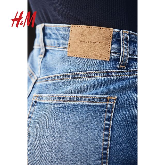 HM women's jeans summer high waist casual fur and fashionable hot girl style shorts 1220489
