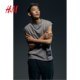 HM men's vest summer comfortable soft loose casual printed sleeveless top 1226621