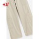 HM women's pants summer fashion simple loose long straight work pants 1195329
