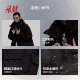 HM men's down jacket winter outdoor sports windproof and hydrophobic women's hooded cold-proof clothing 1238583