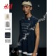 HM men's vest summer comfortable soft loose casual printed sleeveless top 1226621