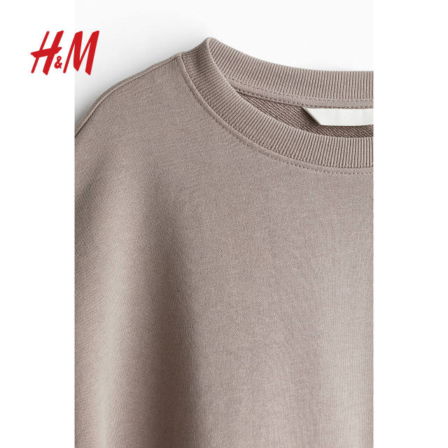 HM 2025 summer new women's sports and casual sweatshirt 1284990
