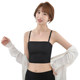Exported to Japan, solid color no-wire vest-style corset underwear, breast reduction, big breasts, small breasts, thin style without protrusions