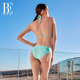BE Fan De'an joint bikini women's triangle split swimsuit INS color sweet pure desire beautiful legs hot spring vacation
