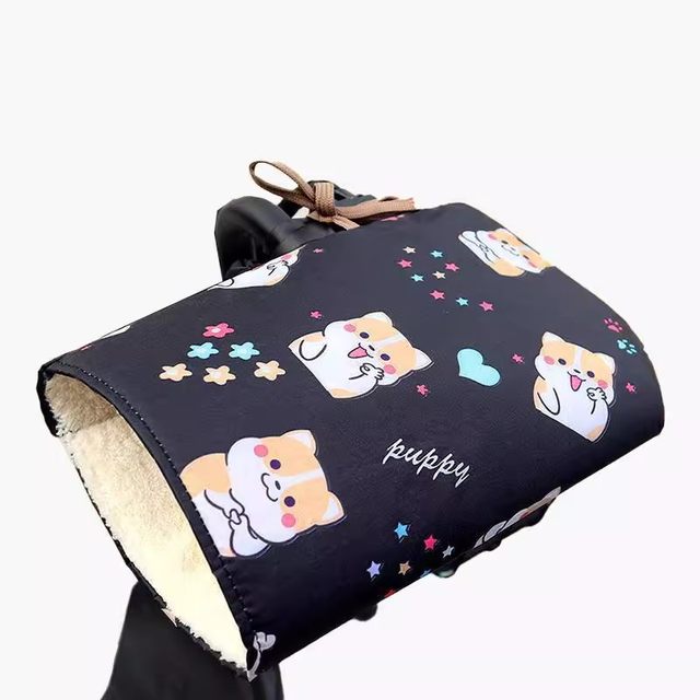 Winter electric vehicle glove battery motorcycle cotton handle waterproof thick windshield, wind -proof cold protection hand cover men and women