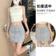Women's 2025 new sports short skirt high waist spring and summer drawstring small body sweat skirt a line skirt pants