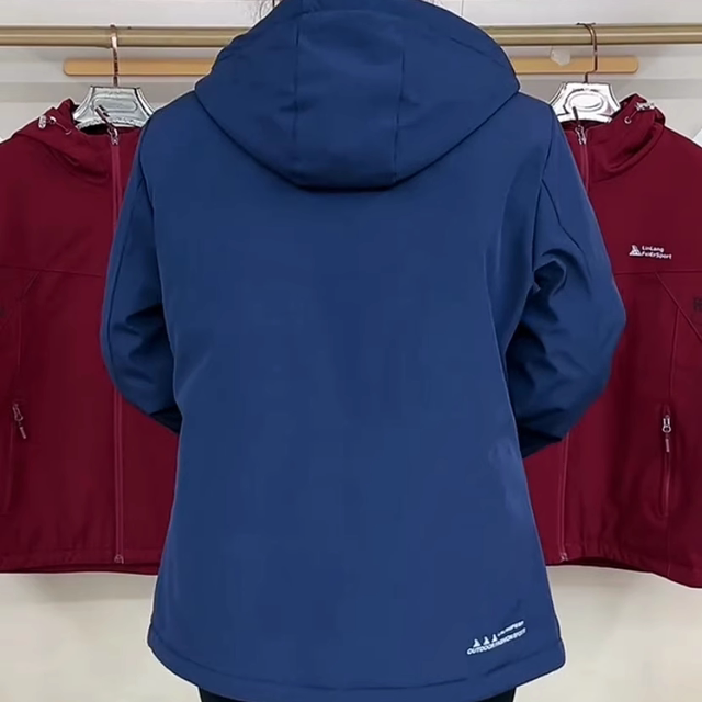 
Casual commuting clean version letter padded jacket jacket autumn and winter warm mother jacket fashionable middle-aged and elderly women's clothing