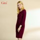 Gitti/Gitti Spring Printing round neck large -scale sleeve dress female short skirt G205611
