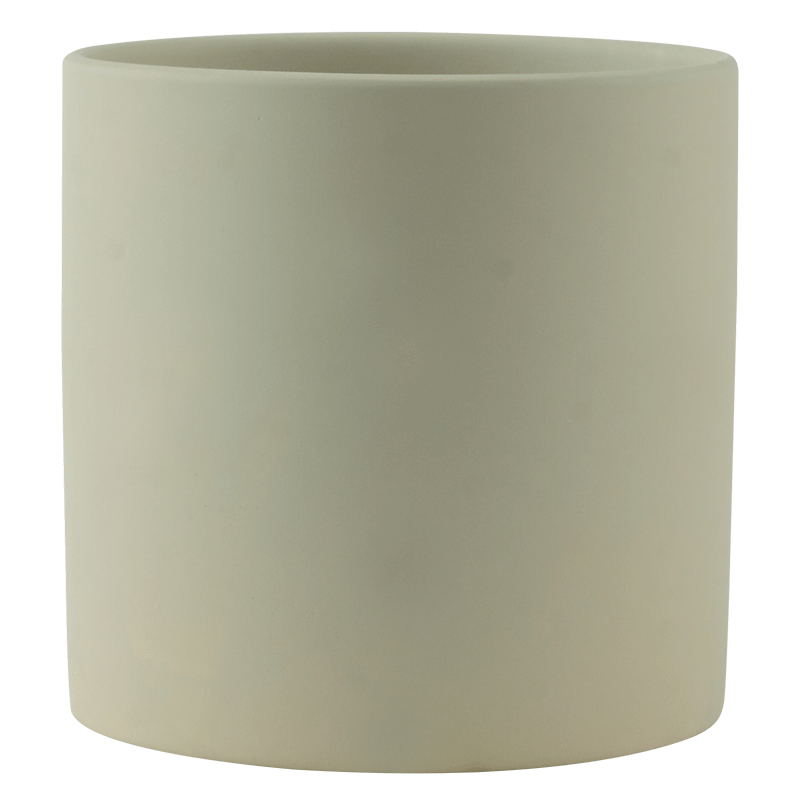 Nordic ins simple ceramic flower pot with tray large green radish butterfly orchid succulent creative modern personalized potted plant