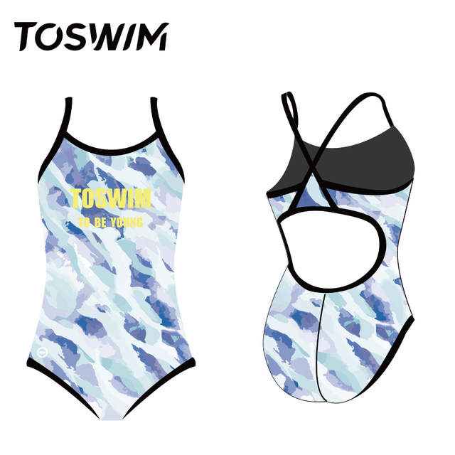 TOSWIM Children's Swimsuit Girls, Girls, Girls and Girls, Fast drying sunscreen, triangle swimsuit, hot spring swimsuit
