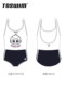 TOSWIM small swimming children's swimsuit triangle one-piece small, medium and large children's sun protection quick-drying swimsuit swimsuit