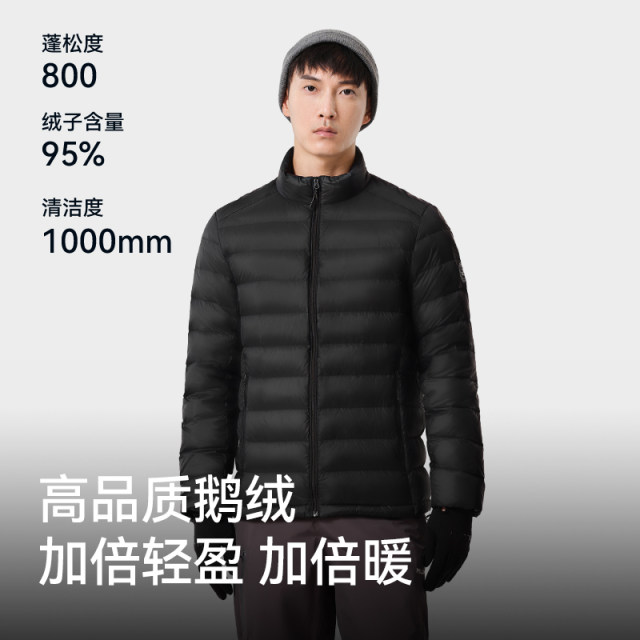 Pelliot Outdoor 800 Puff Rib Down Jacket Women's Ultra Light Goose Down Jacket Liner Windproof Warm Down Jacket