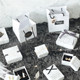 ins style marble bracelet earring necklace box jewelry storage box jewelry box ring packaging small exquisite box