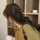 mini star! Small star clip half-tied hair shark clip back of the head hair clip versatile temperament hair accessory