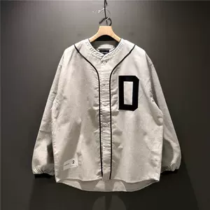 グレイ系,XL(LL)人気商品DESCENDANT 2022SS BLEEK BASEBALL SHIRT ...