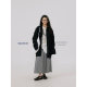 Jinggu white label DADATATA100 cotton loose work jacket for women slightly fat mm wear
