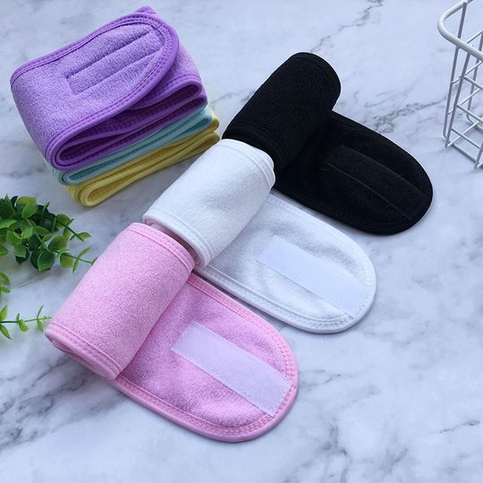 Beauty salon special turban, Velcro, face wash, makeup bundle, headband, headband, quick-drying towel, soft skin management