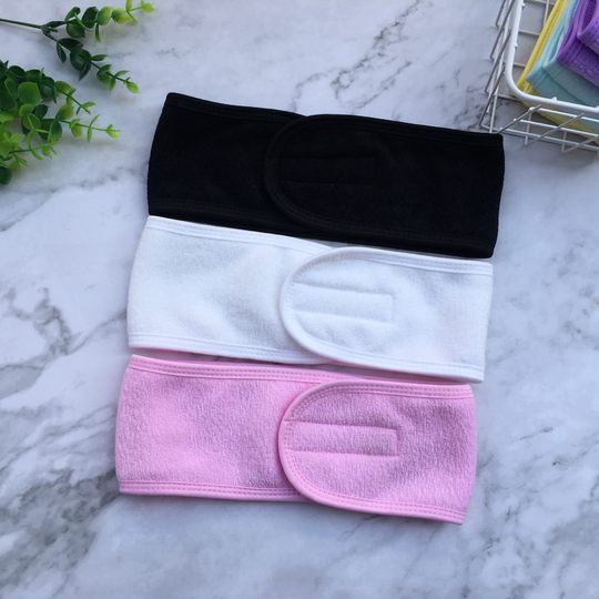 Beauty salon special turban, Velcro, face wash, makeup bundle, headband, headband, quick-drying towel, soft skin management