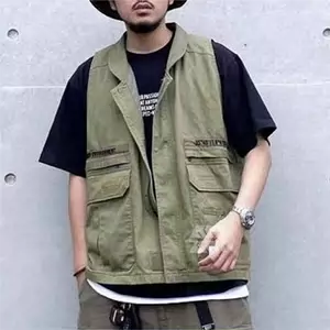 WTAPS REP VEST COTTON TWILL軍事戰術機車馬甲口袋復古背心21SS-Taobao