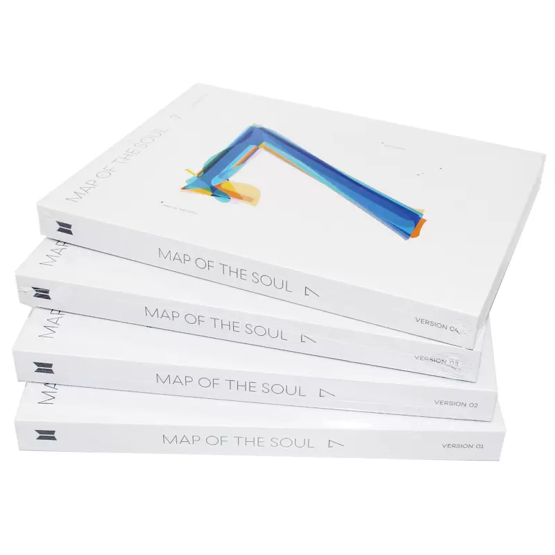 现货正版bts 防弹少年团新专辑map Of The Soul 7 Cd 小票周边