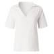 Large size women's clothing European and American style spring and summer new solid color V-neck loose simple literary casual short-sleeved shirt T-shirt top