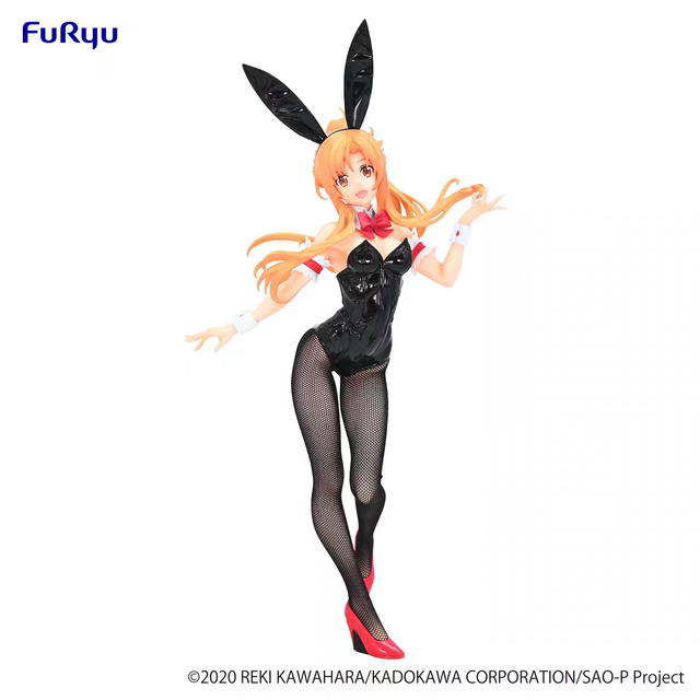 Man Sheng FuRyu Sword Art Online Asuna Asuna Shino Kiritani Suguha Bunny Girl Scenery Figure Gift