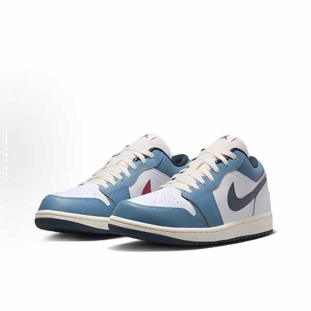 Nike/Nike Air Jordan 1 LOW AJ1 Navy Retro Basketball Shoes HM3711-144
