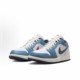 Nike/Nike Air Jordan 1 LOW AJ1 Navy Retro Basketball Shoes HM3711-144
