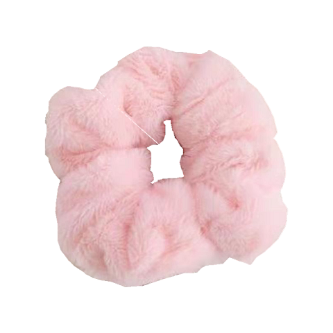 Plush hair circle Large -intestine circle Fairy Autumn and Winter New INS Sweet Head Rope Female Simple and Mobilized Girl Head Pan Rope
