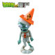 Plants vs. Zombie Mysterious Egyptian Mummy Zombie Single Barrier Iron Barrel Zombie Plastic Swing
