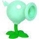 Soft glue Electric Pea Sagittarius Glowing toy Lightning Passion Signline Electric shock launches shells
