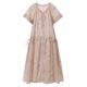 Cuty customization Japanese cute lamb with gorgeous prints, simple version of small flying sleeve dress
