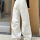 European loose scimitar wide-leg jeans for women 2025 spring new high-waist retro straight trousers weis7257
