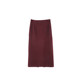 Skirt woolen zipper slit hip midi skirt fashionable casual style