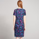 Miaocai flagship store middle-aged and elderly cheongsam dress for women fashionable and fashionable 2025 summer new mid-length skirt