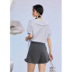 Zihan doll collar short -sleeved shirt Female summer new sweet wind, age -reducing casual design, flower loose shirt
