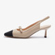 Lylesdan Outlet Clearance Sale Shopping Mall same style fashionable color block small square head thin heel women's sandals 4M53302