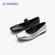 [Suffle] Lairsdan 2025 Spring New Sheepskin Wrapped with Mary Jean Flats Women's Singles Shoes 6M13301