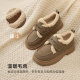 Best 2025 Spring New Shopping Mall Same Fashion Outdoor Fur Shoes Thick Sole Women's Casual Shoes BV052AM5