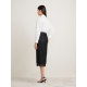 Goodland summer French elegant sparkling bead slit slim pencil skirt
