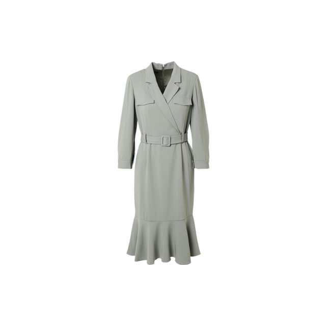 YINER sound children's clothing autumn French elegant and fashionable commuting OL dress
