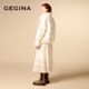 [Cloud Velvet] GEGINA embroidery embroidery thickened warm luxury short down jacket shopping mall same style
