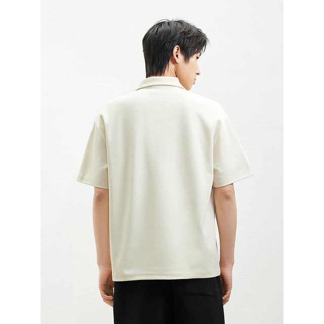 GXG men's POLO shirt short-sleeved men's 25-year summer new breathable comfortable zipper T-shirt #G25D242018
