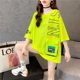 2024 summer new style pocket short-sleeved t-shirt women's loose large size women's design belly-covering slimming half-sleeved top