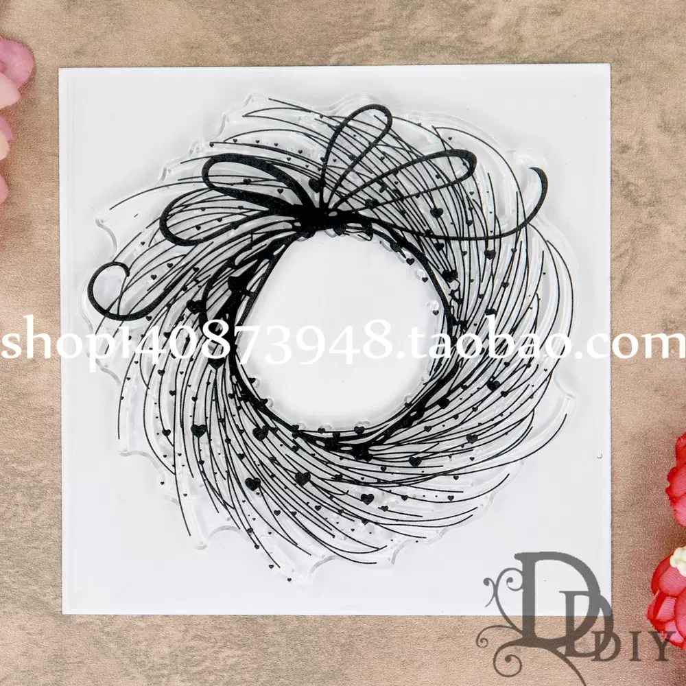 透明花圈 新人首单立减十元 21年11月 淘宝海外