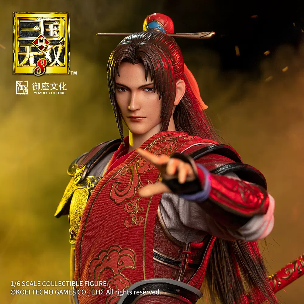 Ringtoys玩界三国无双8 周瑜官方正版1 6兵人可动人偶兵人手办