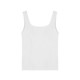 White camisole for women, slim fit, short inner layered shirt, autumn and winter outer wear, trendy sports top with chest pads