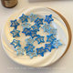 Blue star hairpin Zhang Jie concert headwear support dopamine cute five-pointed star bangs side clip hairpin